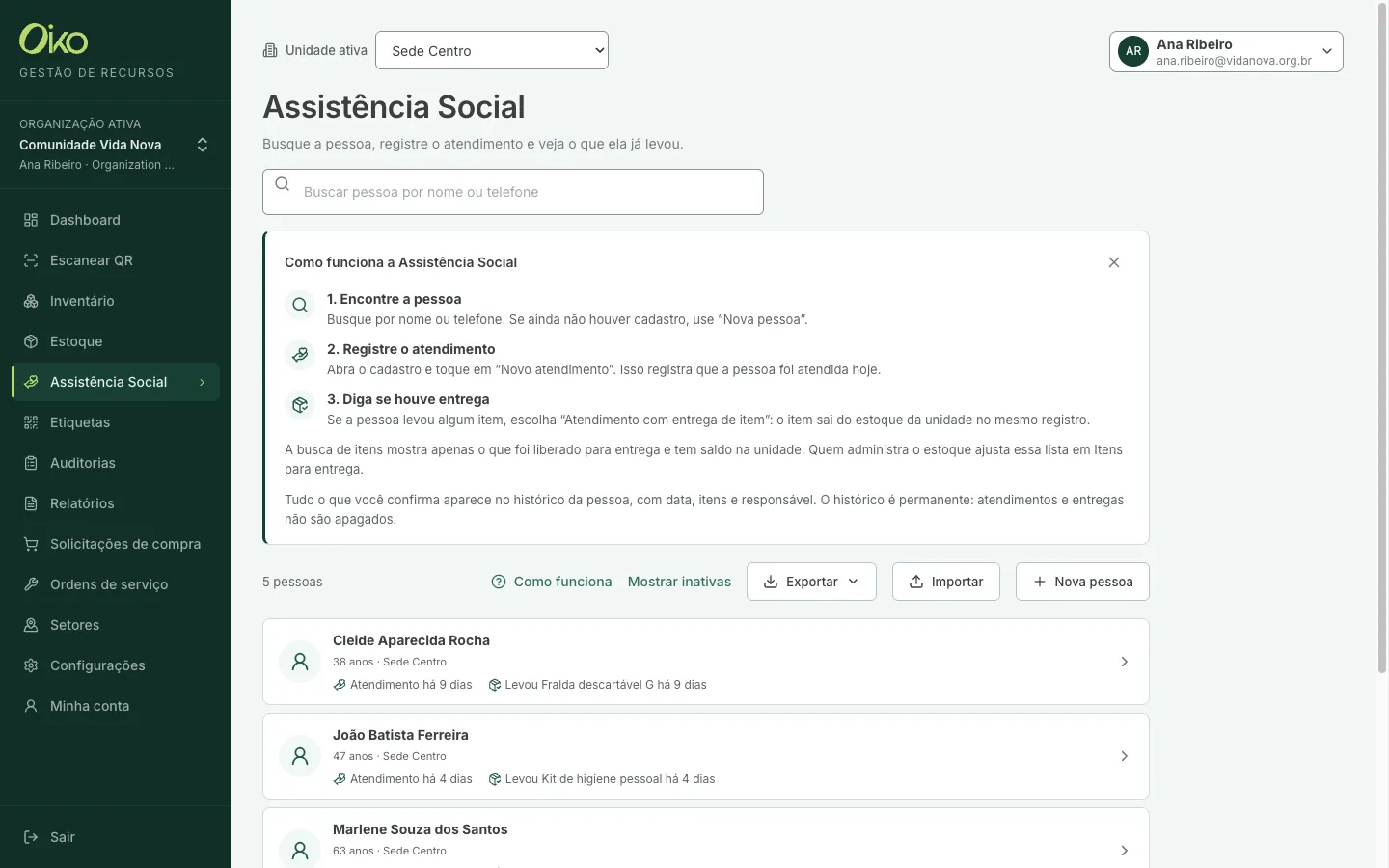 Assistência Social